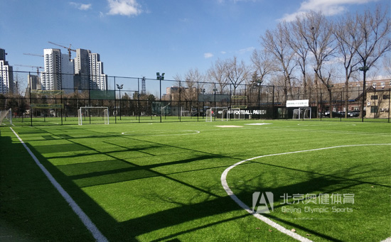 北京人造草足球場(chǎng)鋪設(shè)工程案例之1958園區(qū)足球場(chǎng)