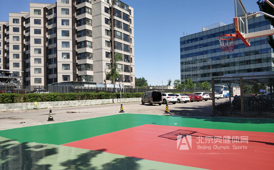 是德科技塑膠籃球場(chǎng)