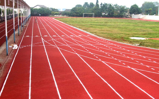 epdm顆粒塑膠跑道建設