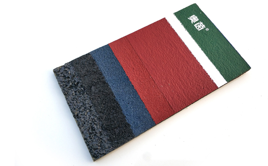 網球場彈性丙烯酸紅綠色