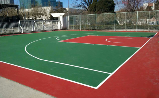 單位丙烯酸籃球場地圖片