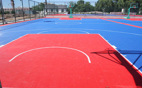 懸浮地板籃球場圖片