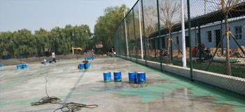 北京籃球場(chǎng)塑膠施工價(jià)格